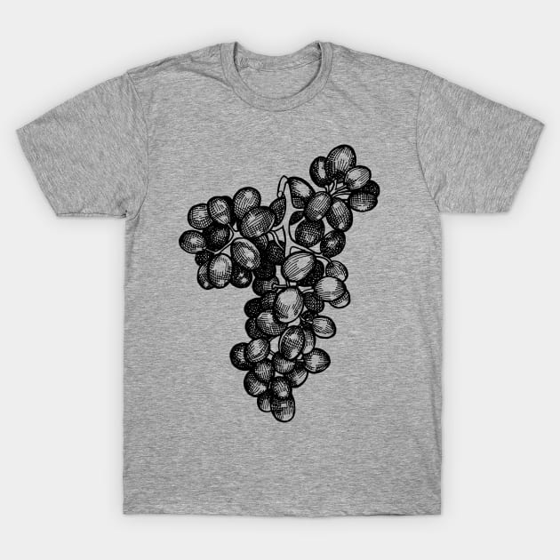 Grape T-Shirt by senkova